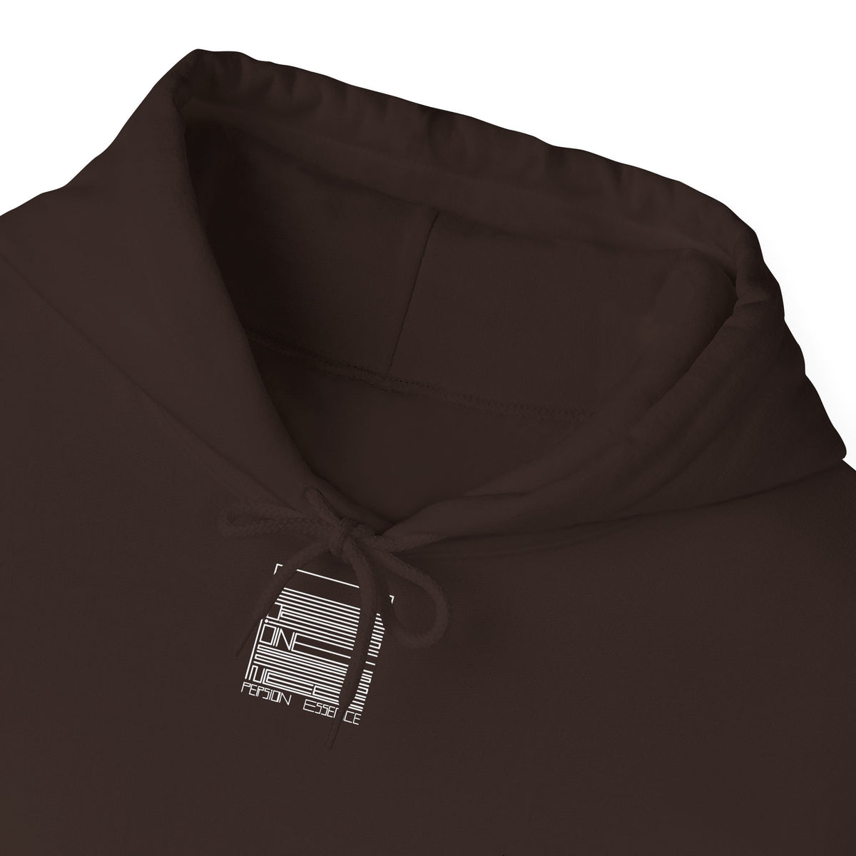 Dark Chocolate – Cartel de Tehran Hoodie – close-up