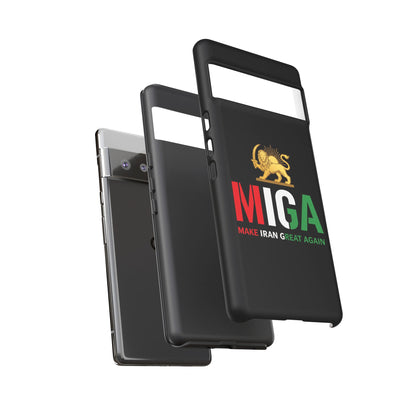 MIGA "Make Iran Great Again" Lion & Sun Phone Case