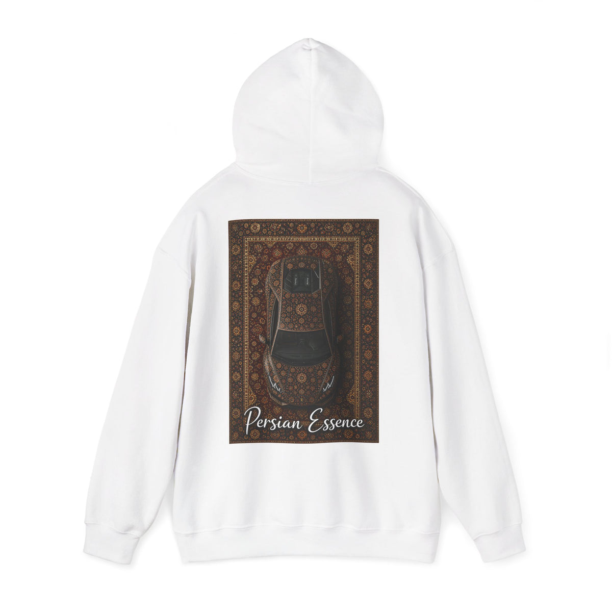 White – Toro Persiano Hoodie – back