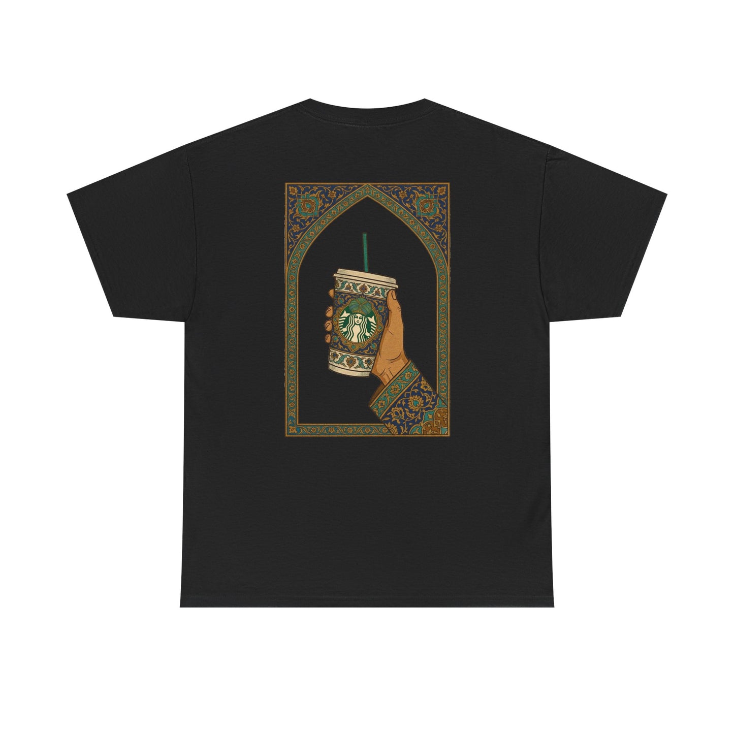 Shaah Abbas having Starbucks - Tee