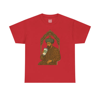 Red – Shaah Abbas Tee – front