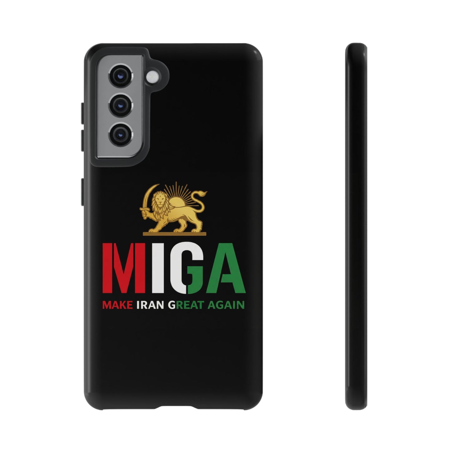 MIGA "Make Iran Great Again" Lion & Sun Phone Case