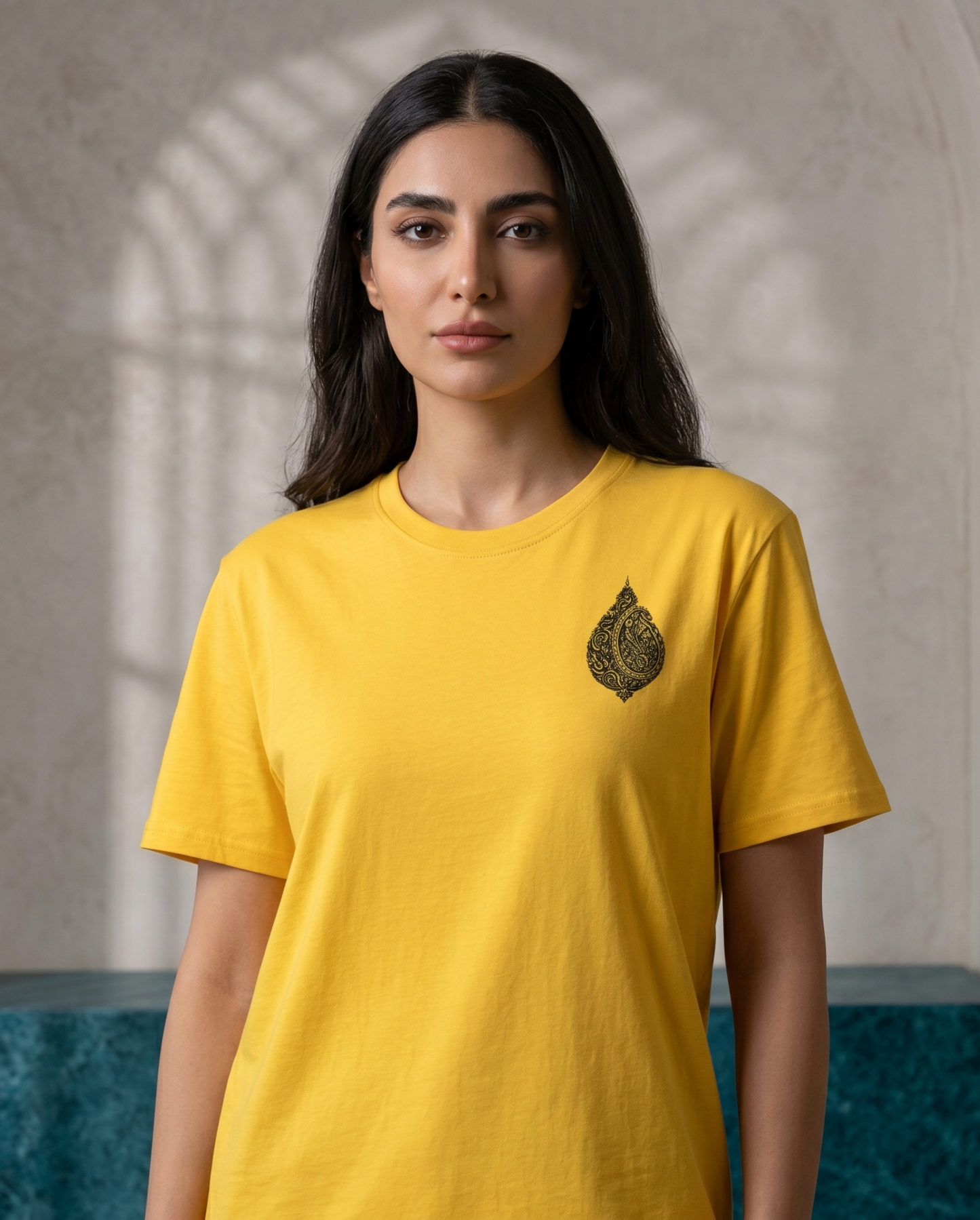 Golden Paisley of Persia - Tee