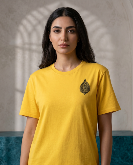 Golden Paisley of Persia - Tee