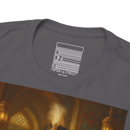 Charcoal – Ghajar Khan II Tee – close-up