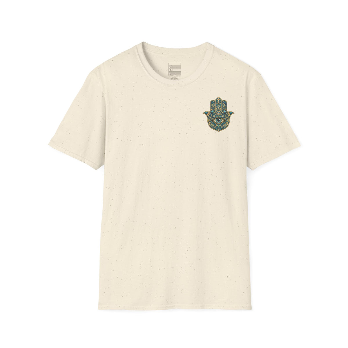 Natural – Royal Hamsa Tee – front