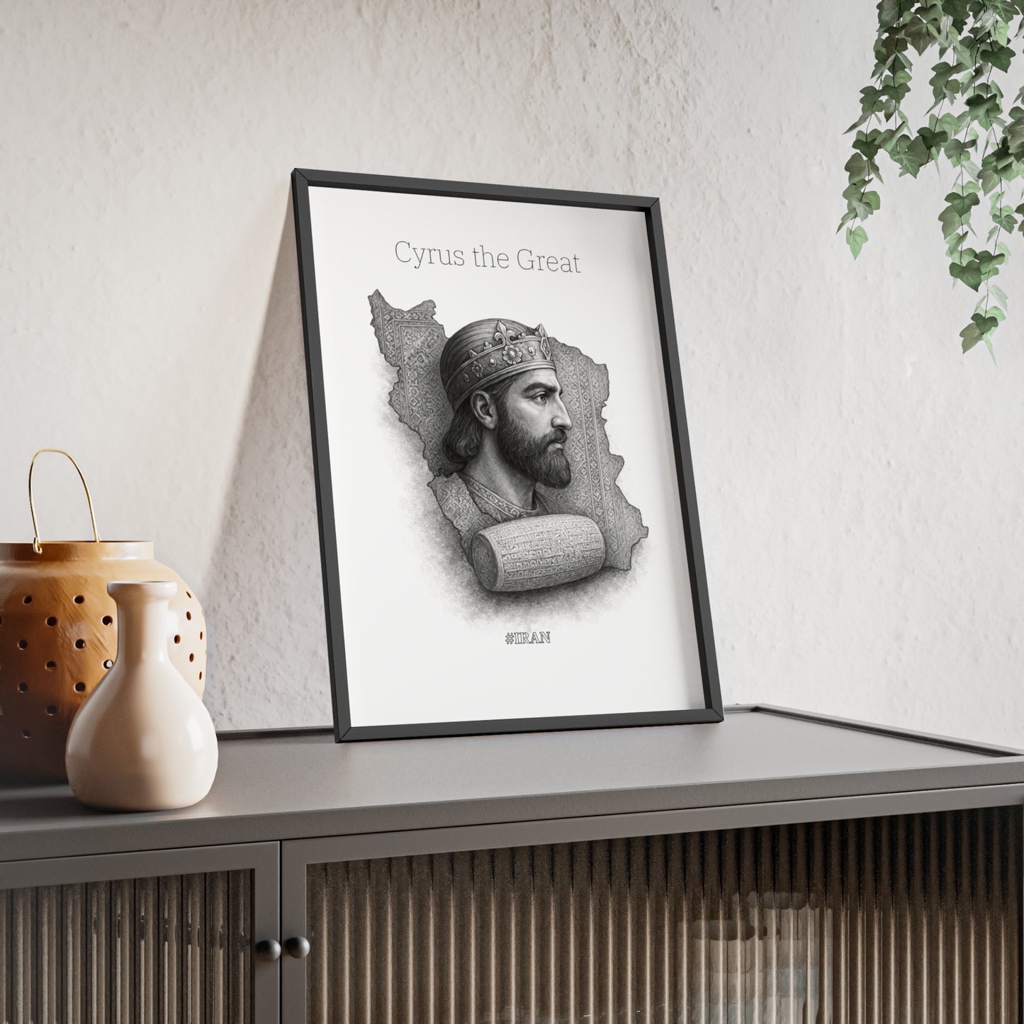 Cyrus the Great Framed Poster