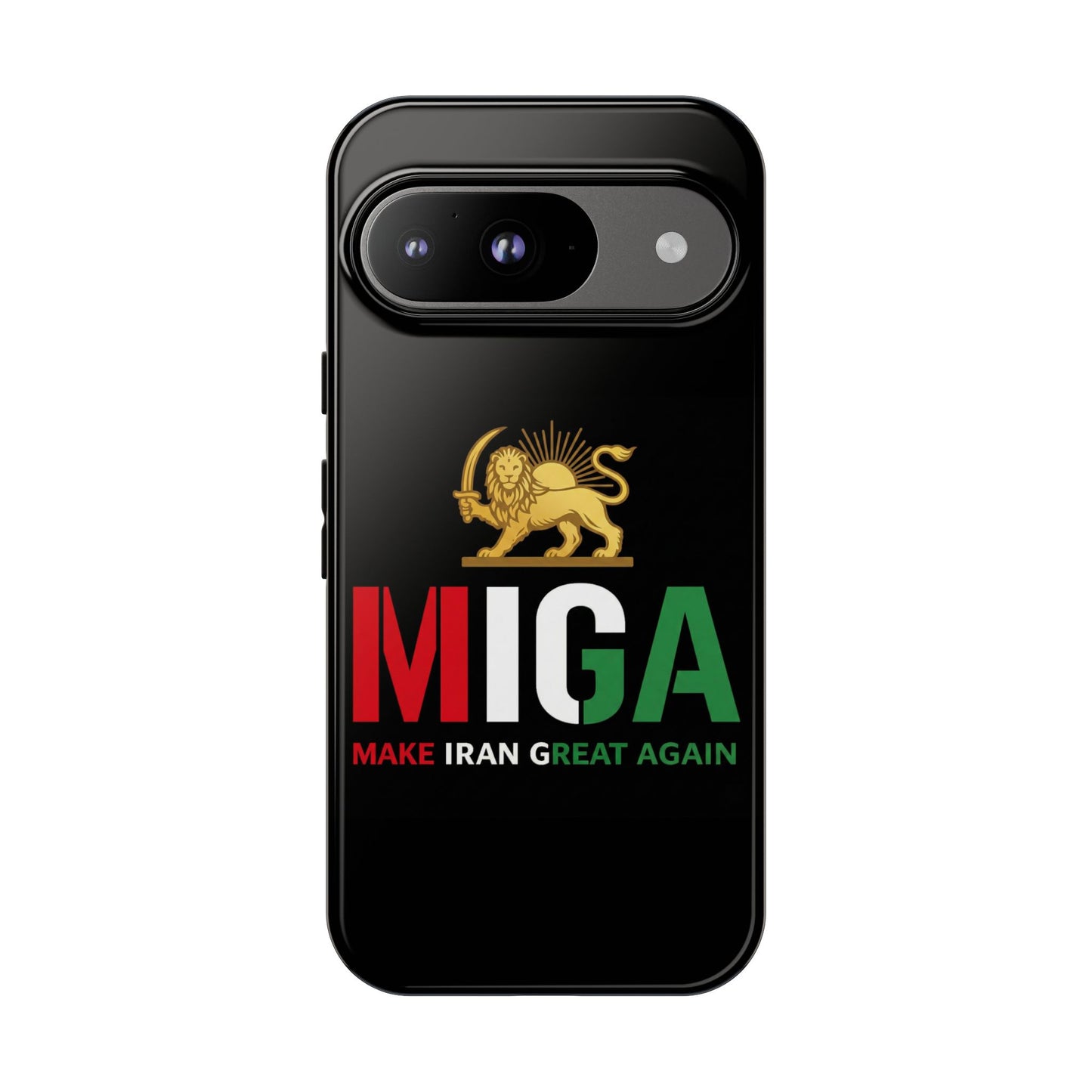 MIGA "Make Iran Great Again" Lion & Sun Phone Case