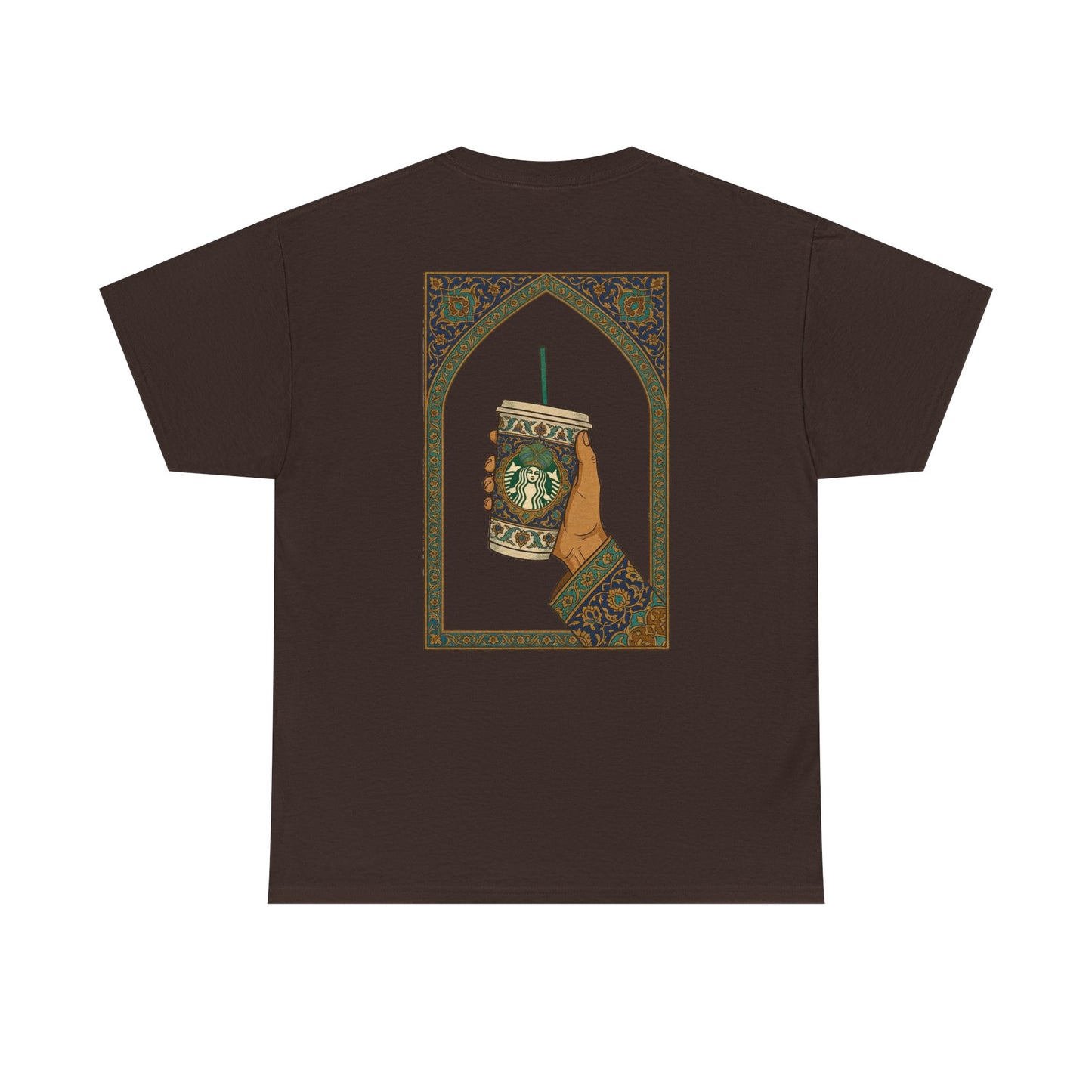 Shaah Abbas having Starbucks - Tee