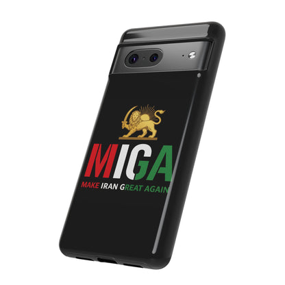 MIGA "Make Iran Great Again" Lion & Sun Phone Case