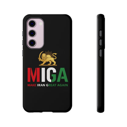 MIGA "Make Iran Great Again" Lion & Sun Phone Case