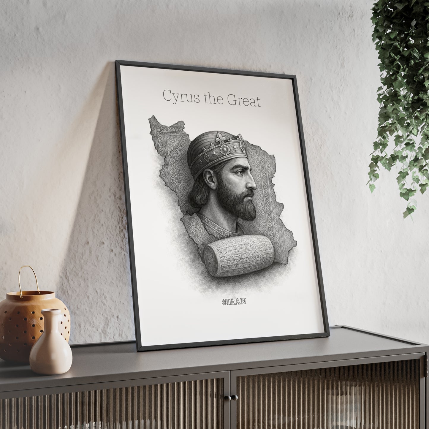 Cyrus the Great Framed Poster
