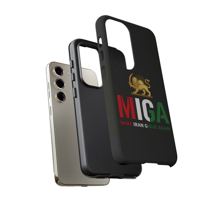 MIGA "Make Iran Great Again" Lion & Sun Phone Case