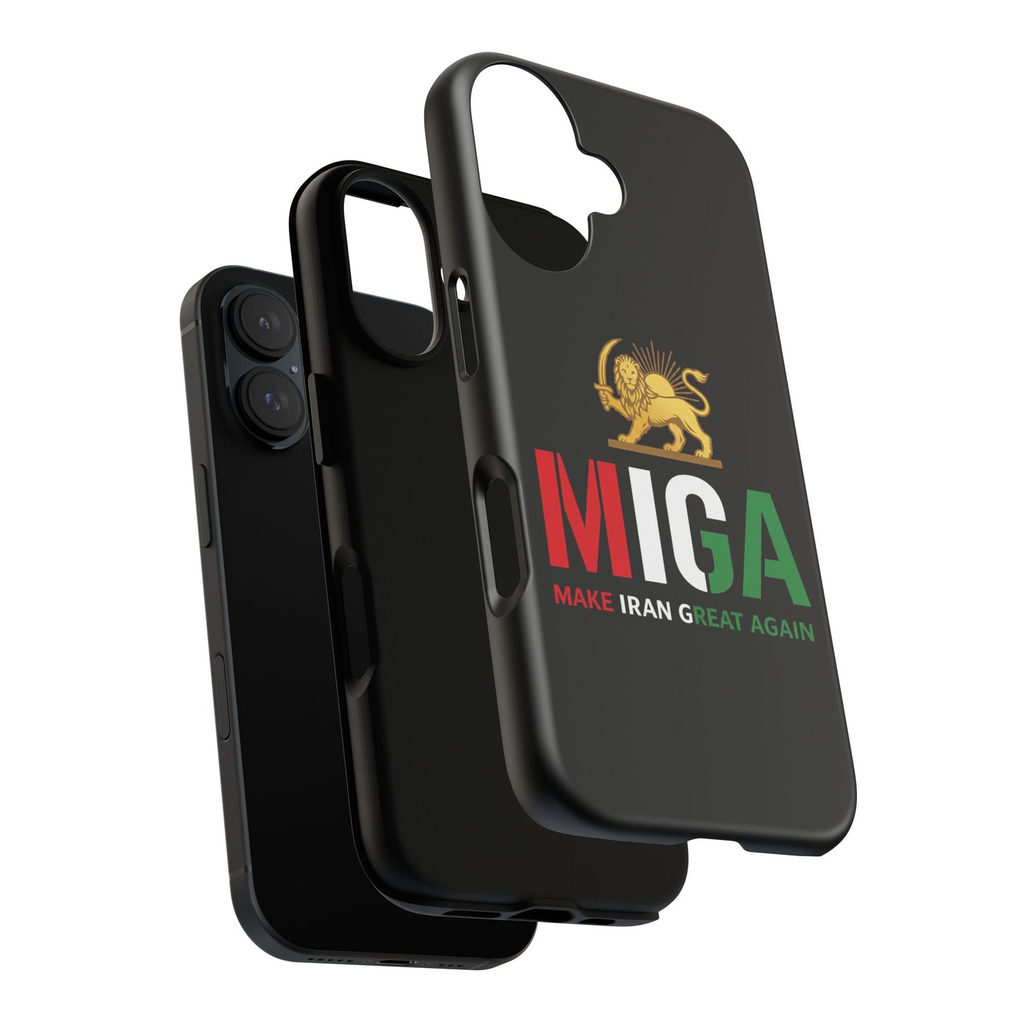 MIGA "Make Iran Great Again" Lion & Sun Phone Case