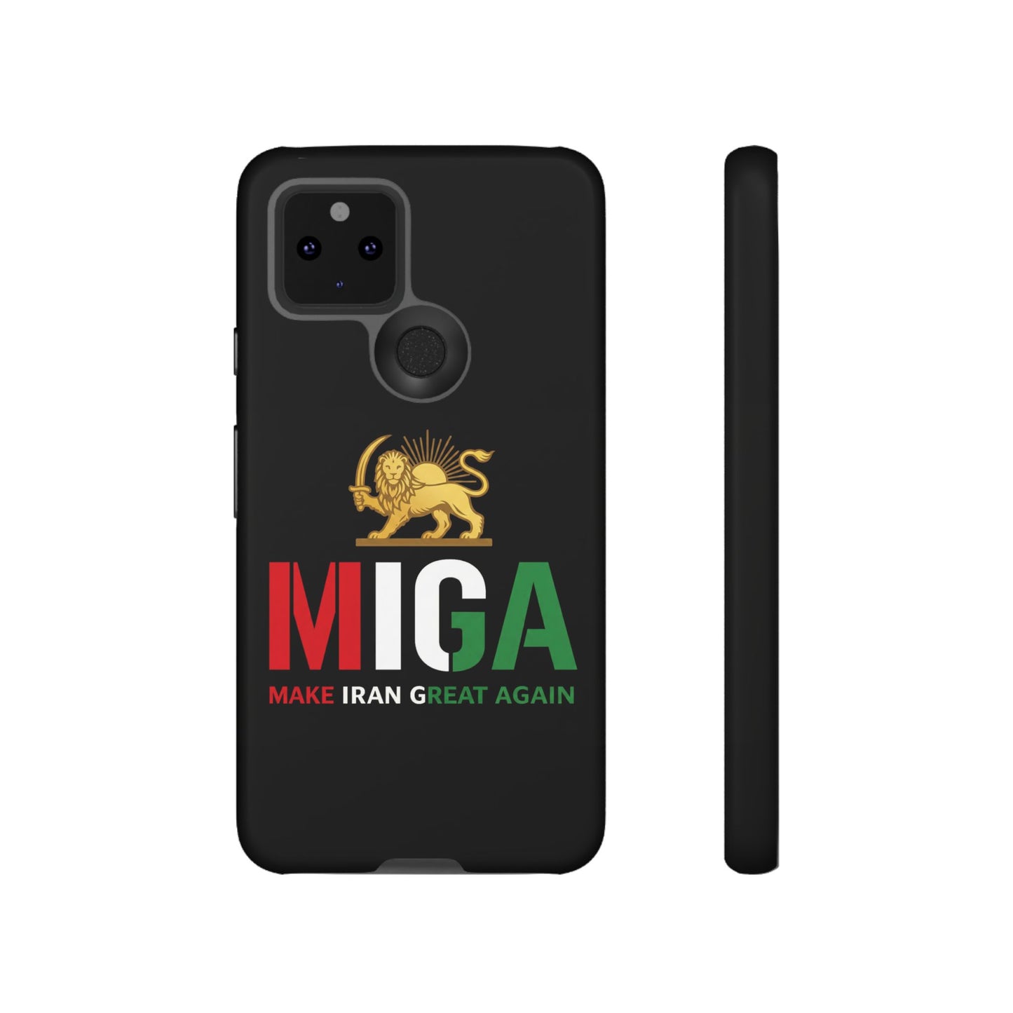 MIGA "Make Iran Great Again" Lion & Sun Phone Case