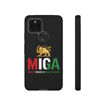 MIGA "Make Iran Great Again" Lion & Sun Phone Case