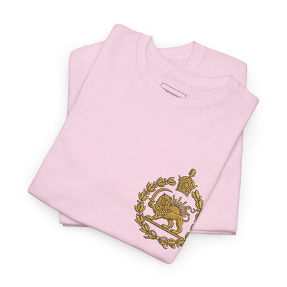 Light Pink – Pahlavi Imperial Tee – folded