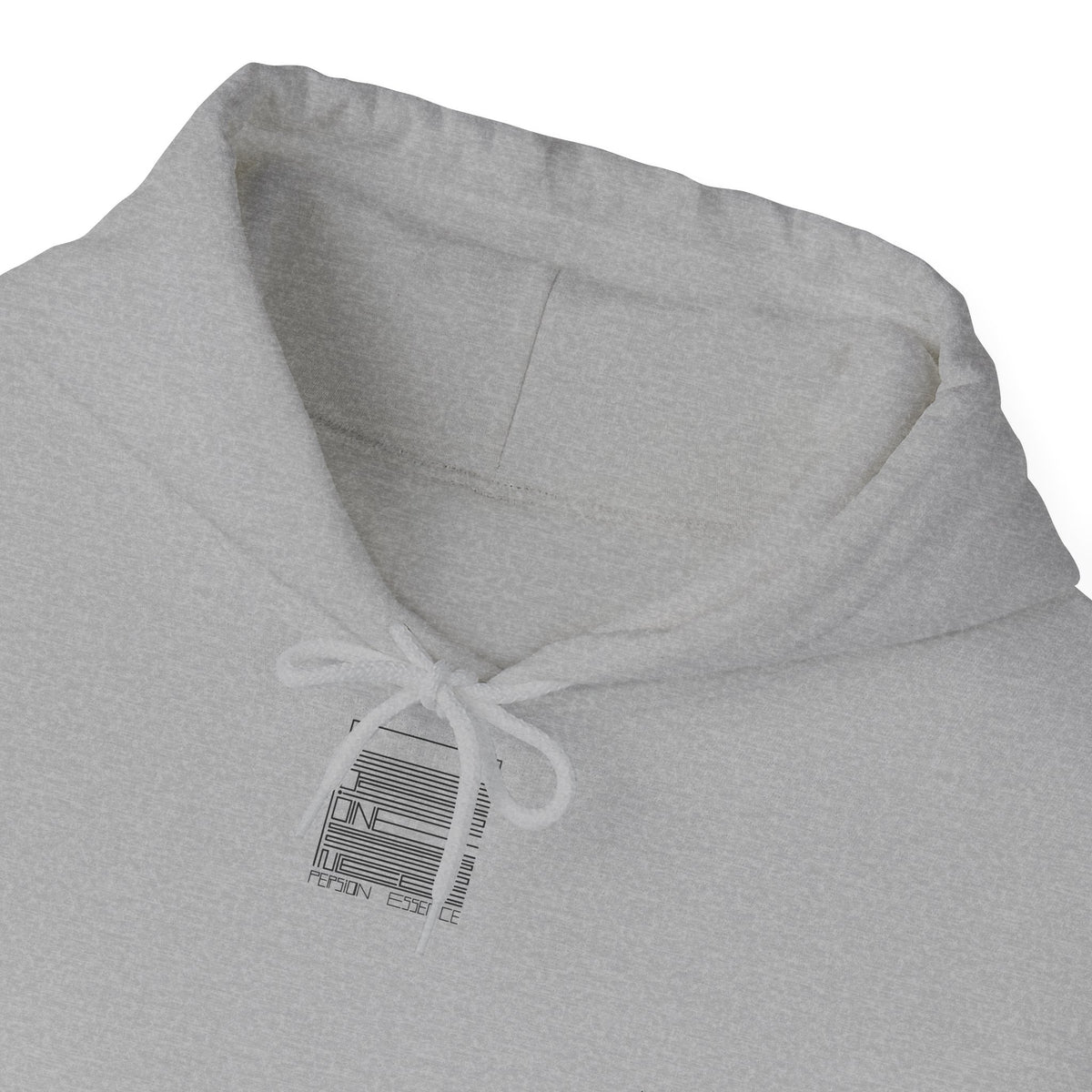 Sport Grey – PEssence Hoodie – close-up