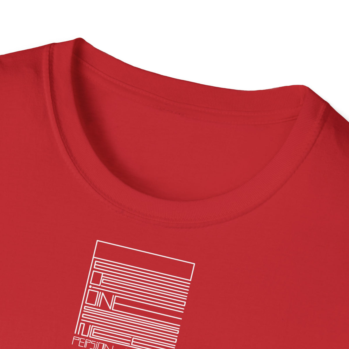 Red – PEssence Tee – close-up