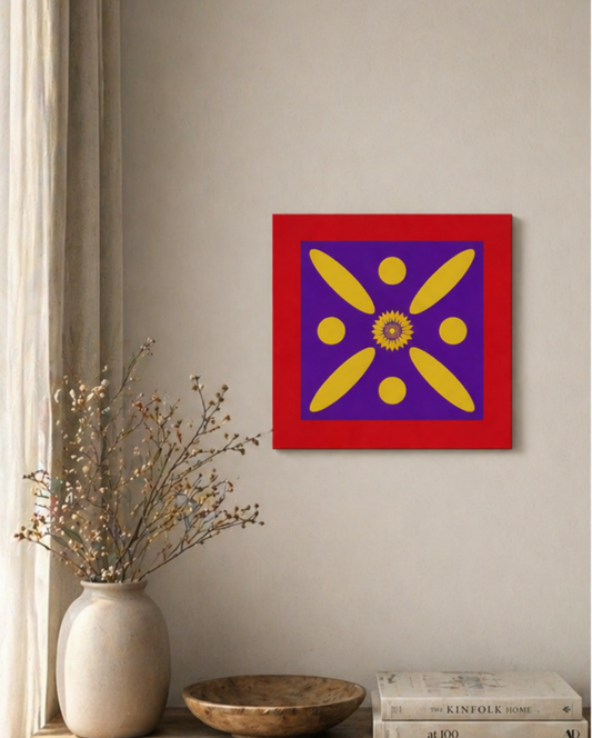 Derafsh Kaviani Sasanian Flag Canvas