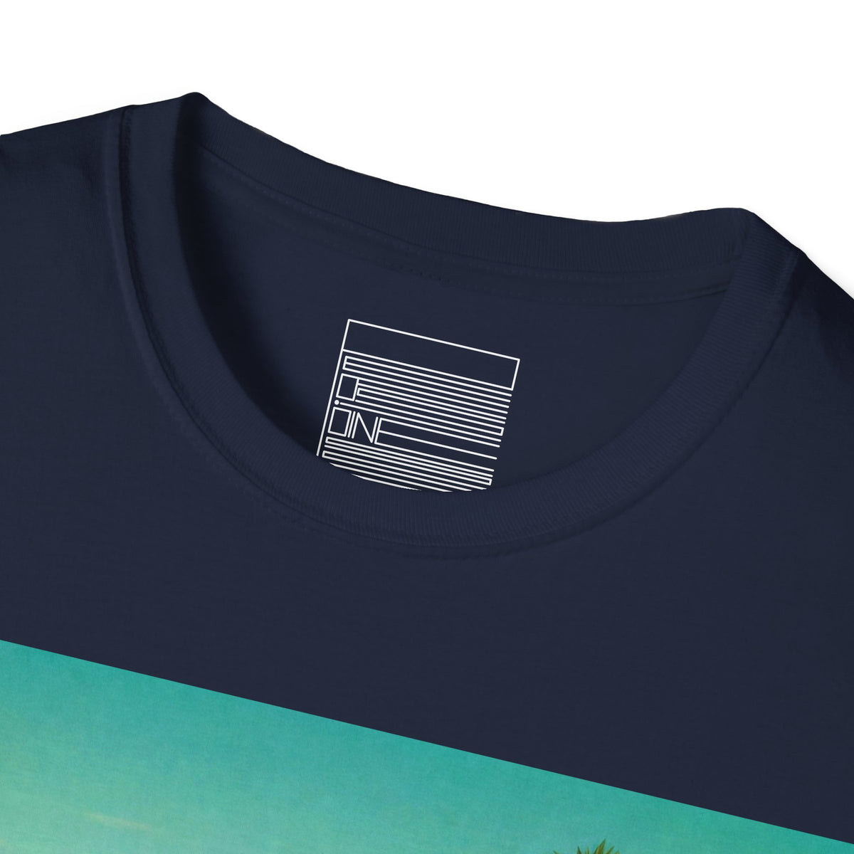 Navy – Grand Theft Istak Tee – close-up