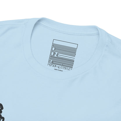 Light Blue – Persian Mandala Tee – close-up