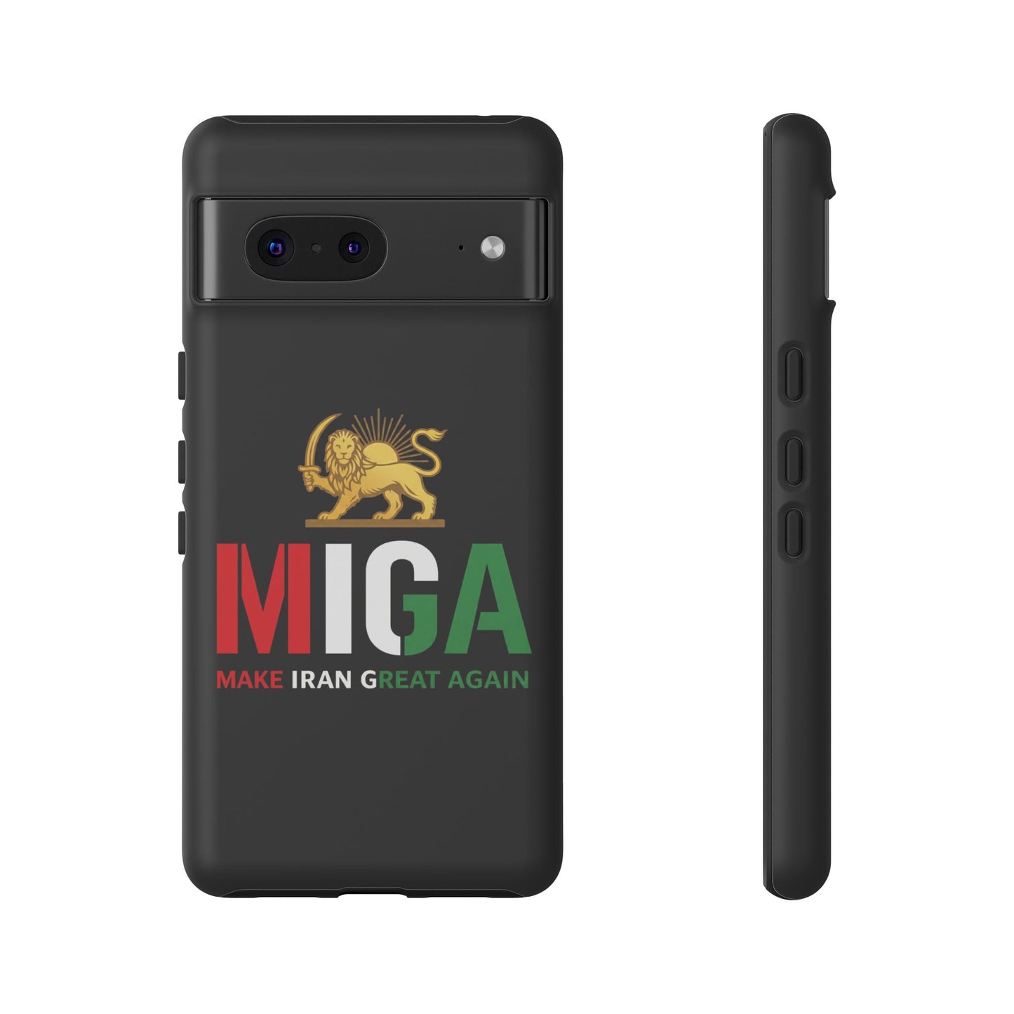 MIGA "Make Iran Great Again" Lion & Sun Phone Case
