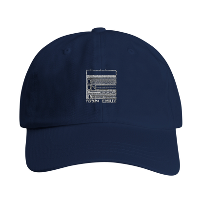 Navy – PEssence White Cap – front