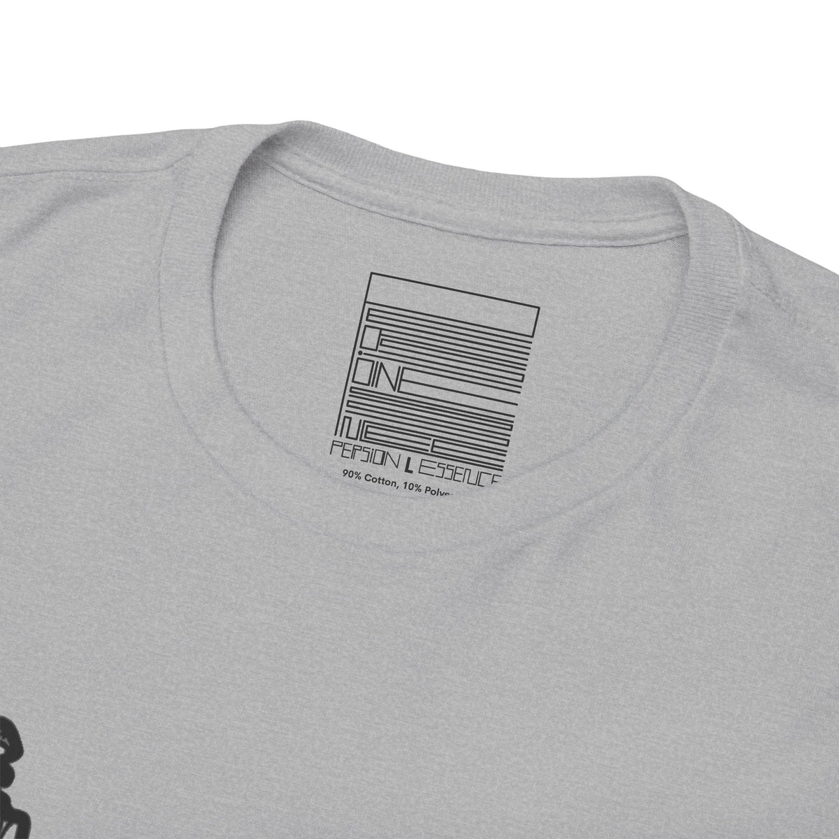 Sport Grey – Persian Mandala Tee – close-up