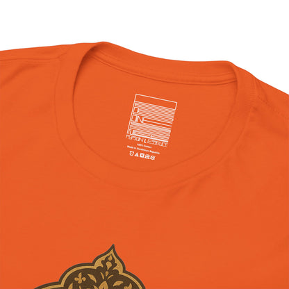 Orange – Shaah Abbas Tee – close-up