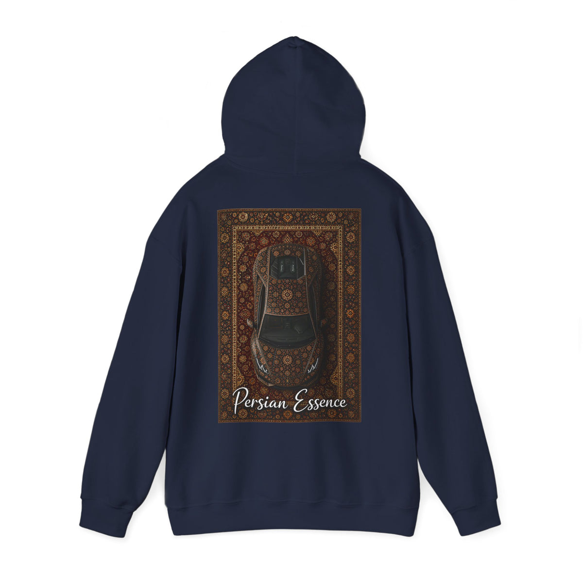 Navy – Toro Persiano Hoodie – back