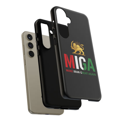 MIGA "Make Iran Great Again" Lion & Sun Phone Case