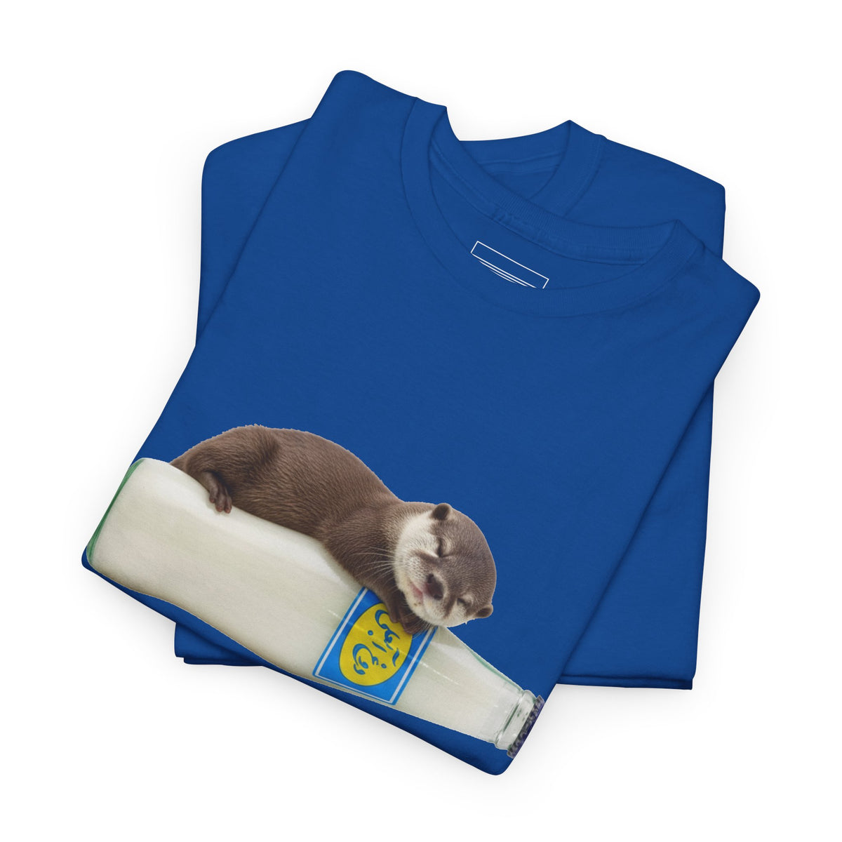Royal – Otter on AbAli Tee – folded