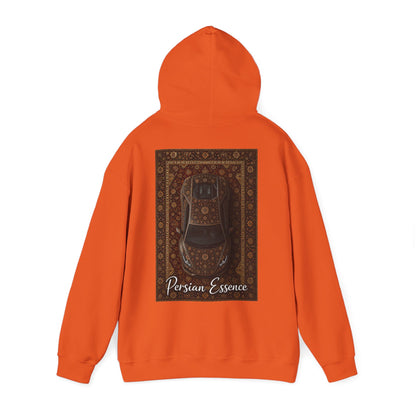 Orange – Toro Persiano Hoodie – back