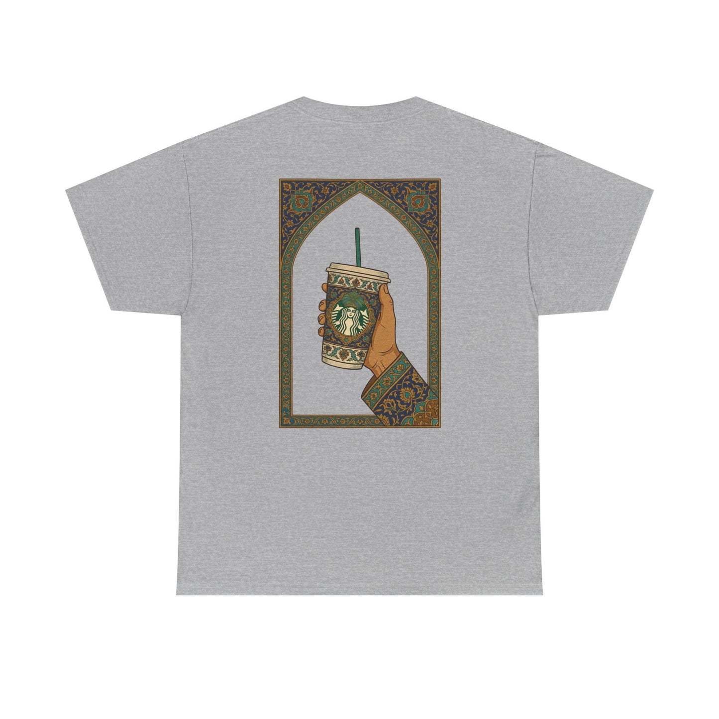 Shaah Abbas having Starbucks - Tee