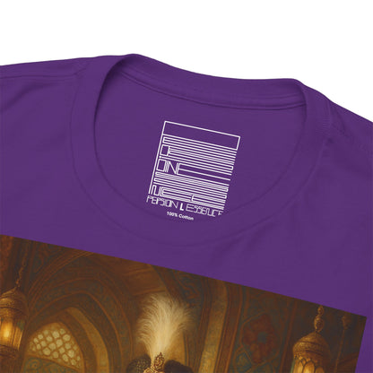 Purple – Ghajar Khan II Tee – close-up