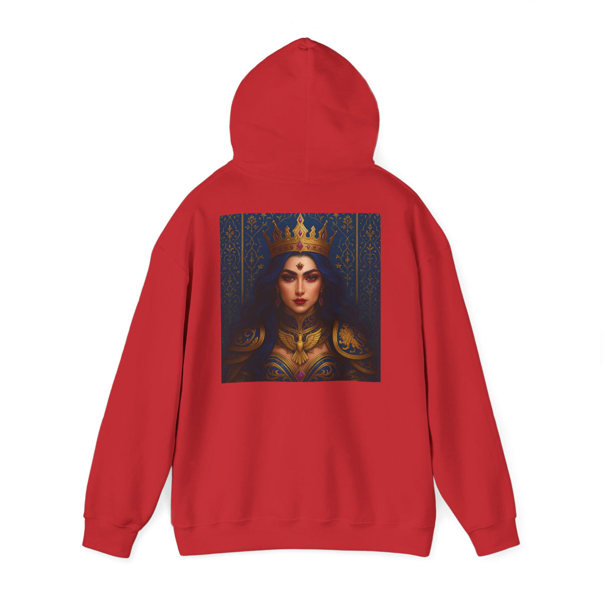 Red – Persian Queen Hoodie – back