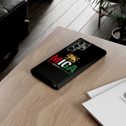 MIGA "Make Iran Great Again" Lion & Sun Phone Case