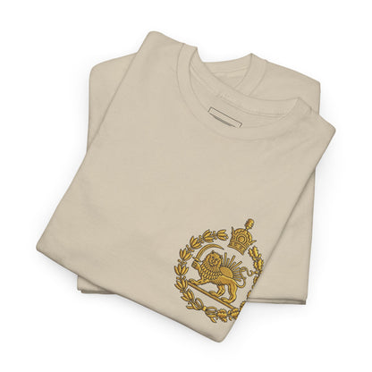 Sand – Pahlavi Imperial Tee – folded