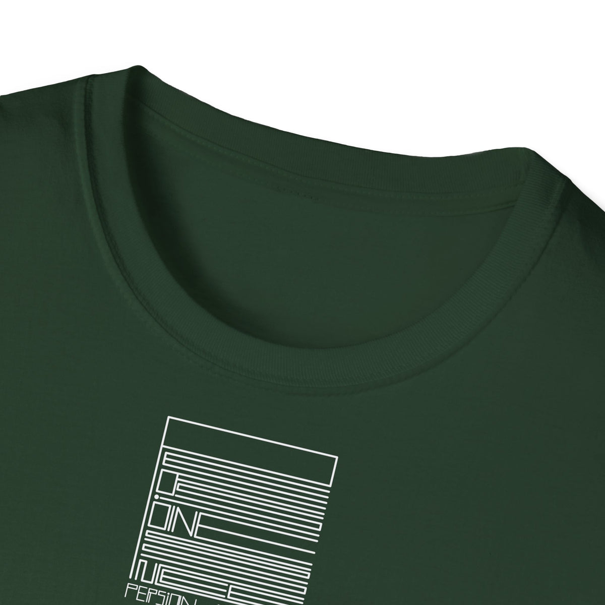 Forest Green – PEssence Tee – close-up