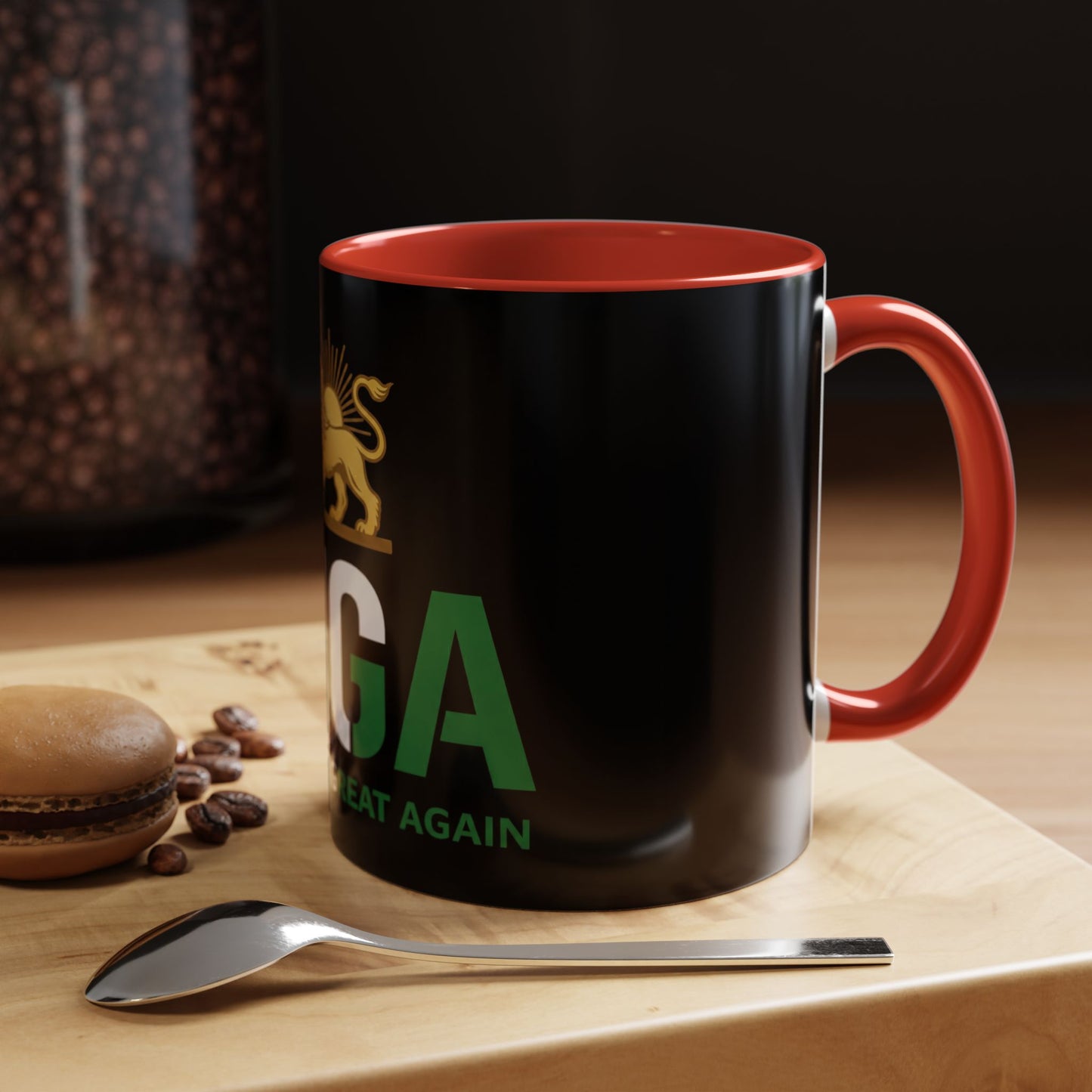 MIGA Heritage Lion & Sun Coffee Mug