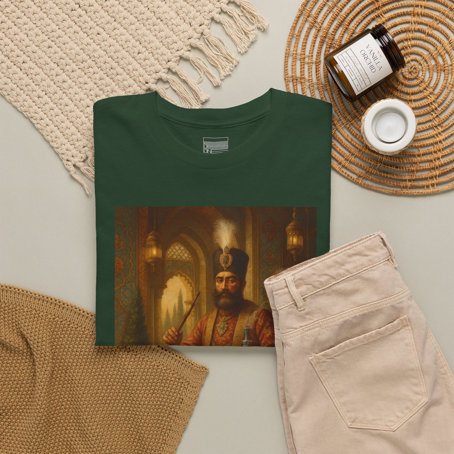Ghajar Khan with Hookah 2 - Tee