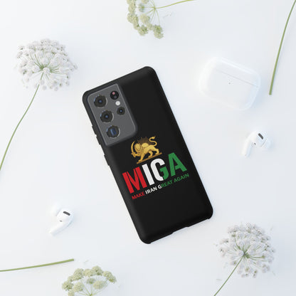 MIGA "Make Iran Great Again" Lion & Sun Phone Case