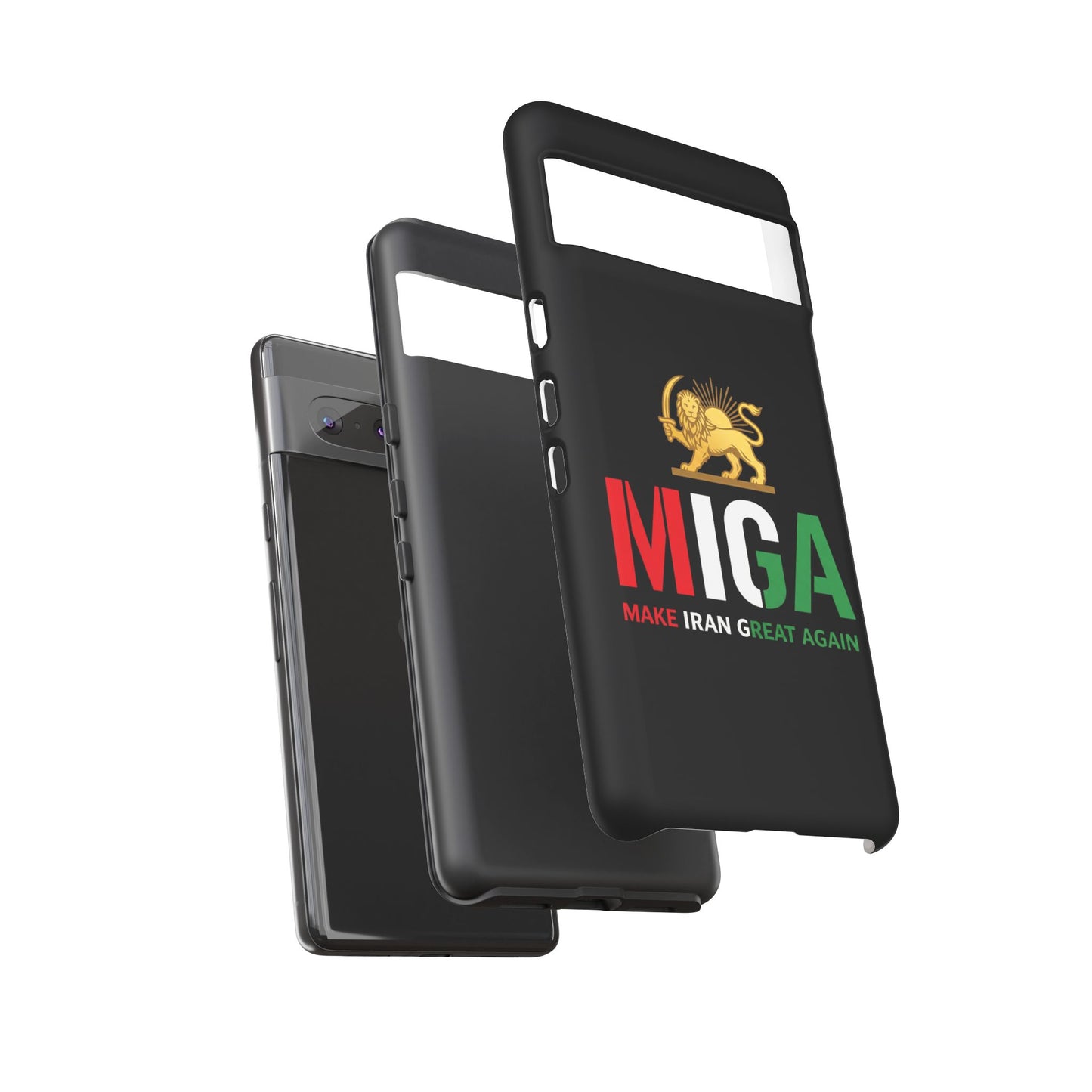 MIGA "Make Iran Great Again" Lion & Sun Phone Case