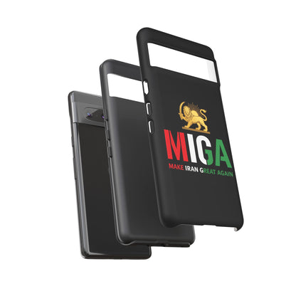 MIGA "Make Iran Great Again" Lion & Sun Phone Case