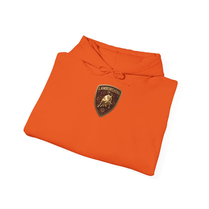 Orange – Toro Persiano Hoodie – folded