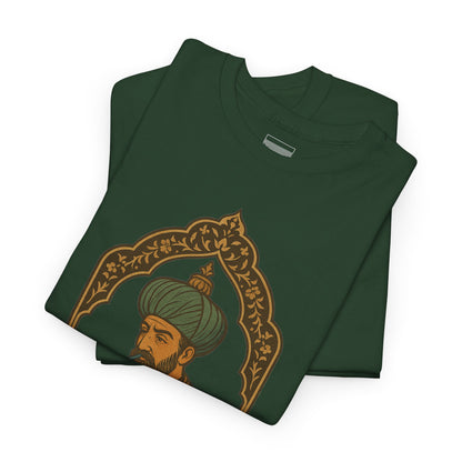 Forest Green – Shaah Abbas Tee – folded