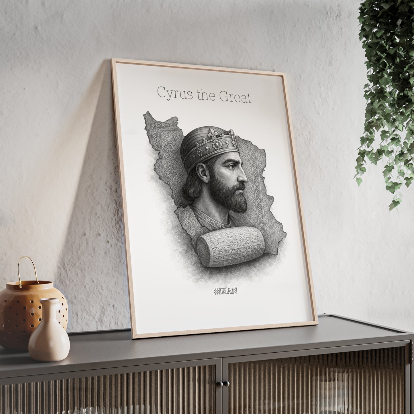 Cyrus the Great Framed Poster