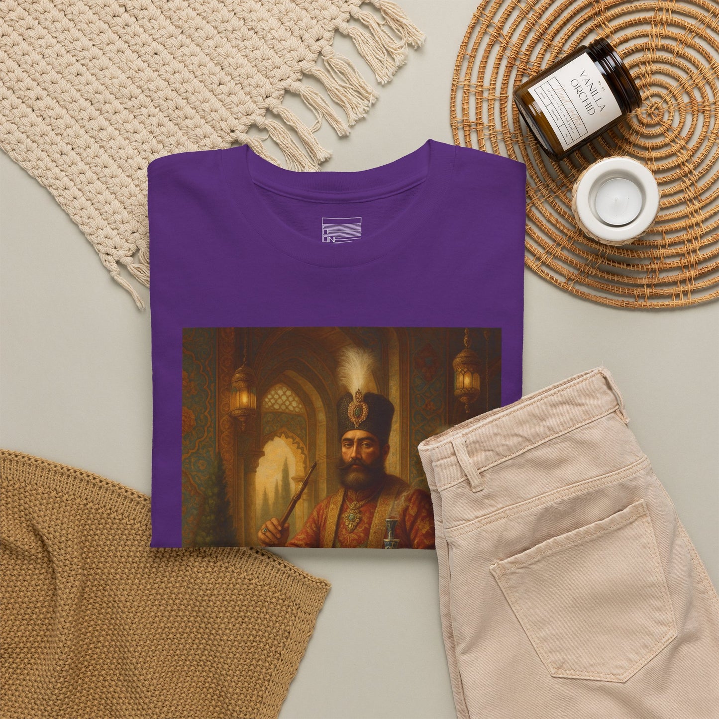Ghajar Khan with Hookah 2 - Tee