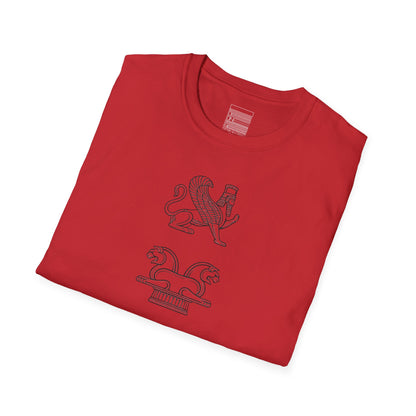 Red – Eternal Guardians Tee – folded